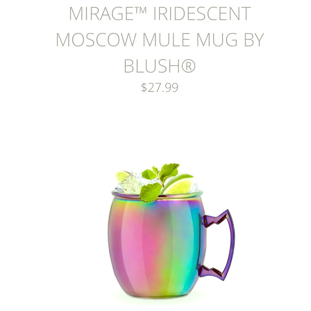 Moscow Mule Mugs, Iridescent (Set)